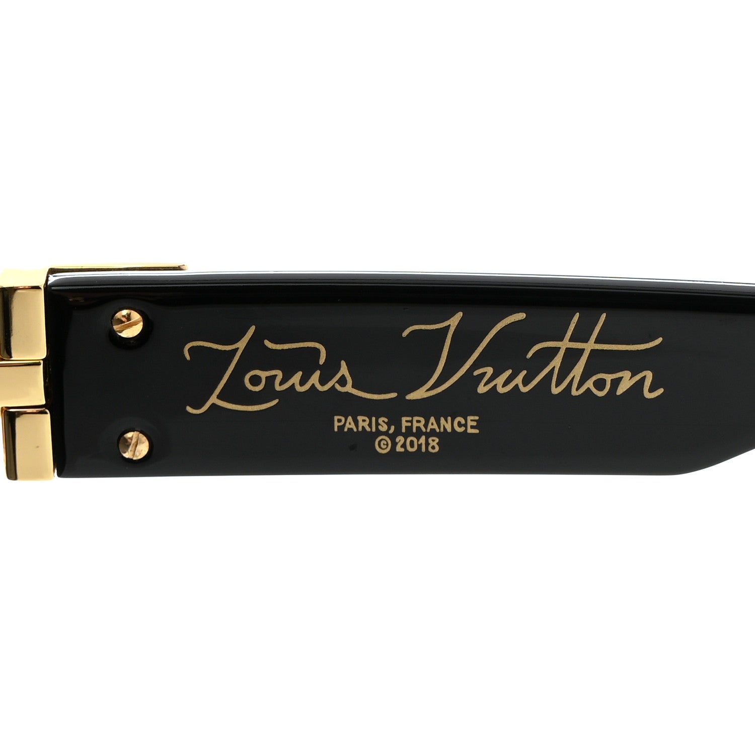 Louis Vuitton Acetate 1.1 Millionaires Sunglasses Z1165E Black 6 of 8
