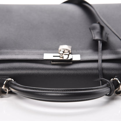 Hermes Epsom Kelly Sellier 32 Black 14 of 47
