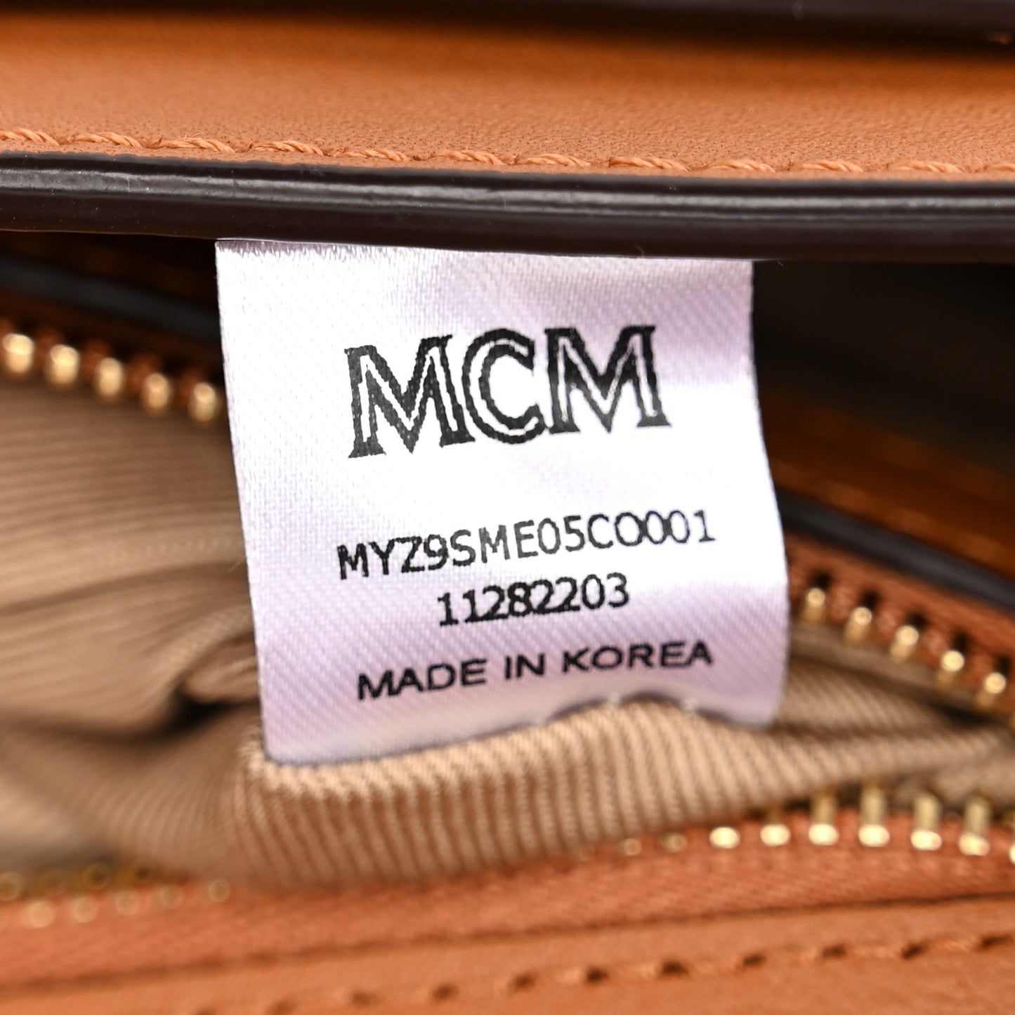 Visetos Millie Wallet On Chain Cognac