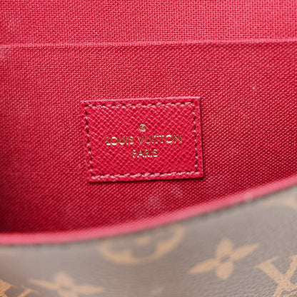 Louis Vuitton Monogram Pochette Felicie Chain Wallet Fuchsia 6 of 11