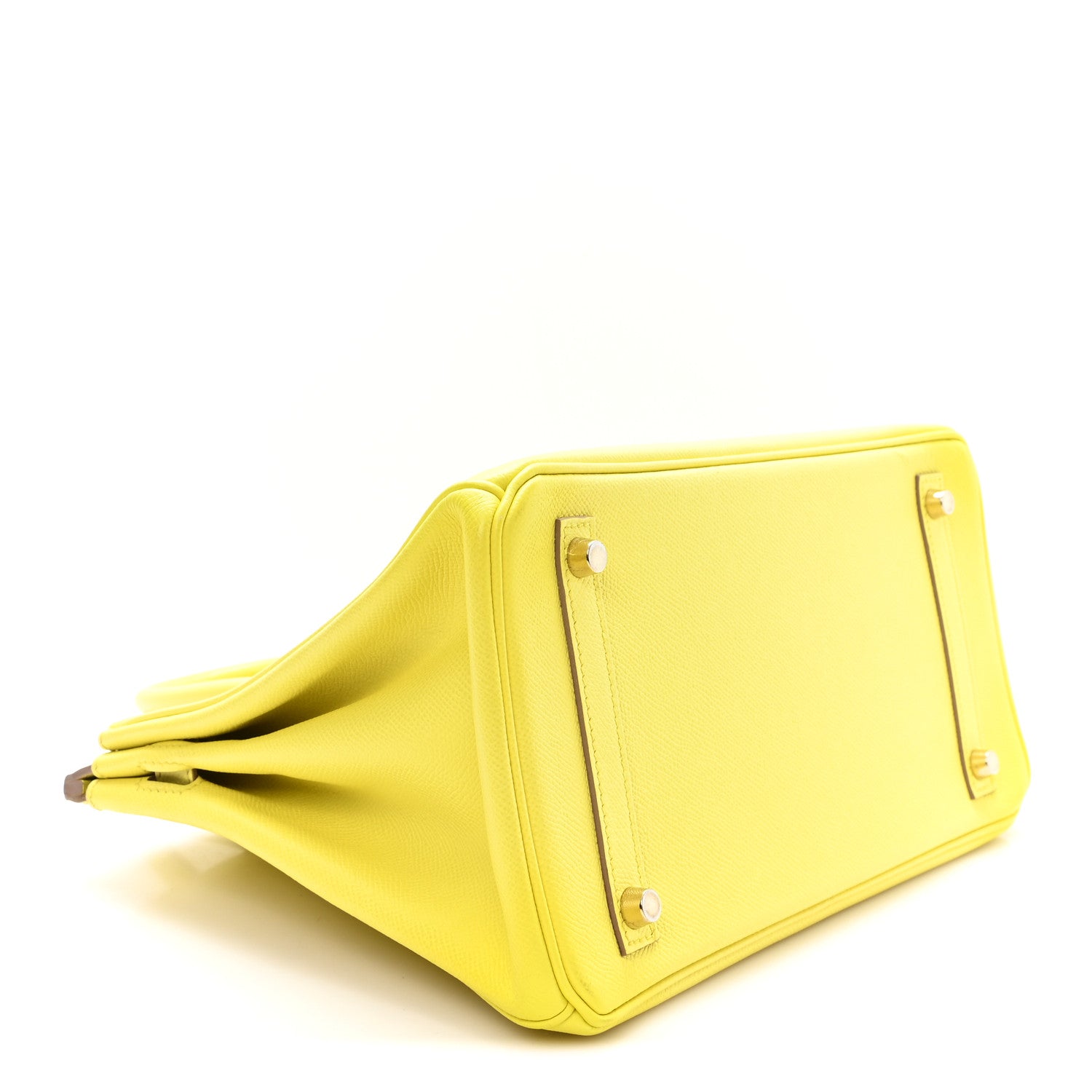 Hermes Epsom BIRKIN 30 Lime 4 of 11