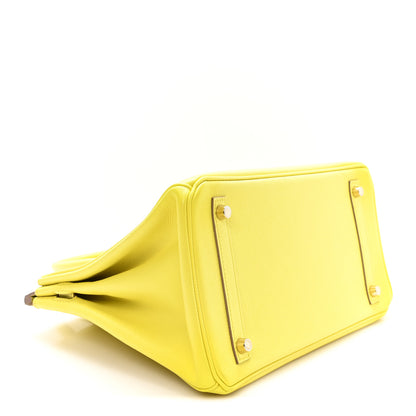 Hermes Epsom BIRKIN 30 Lime 4 of 11