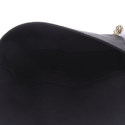 Louis Vuitton Empreinte Pochette Felicie Chain Wallet Black 5 of 11
