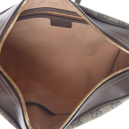 Gucci GG Supreme Monogram Web Small Ophidia Shoulder Bag Brown 5 of 10