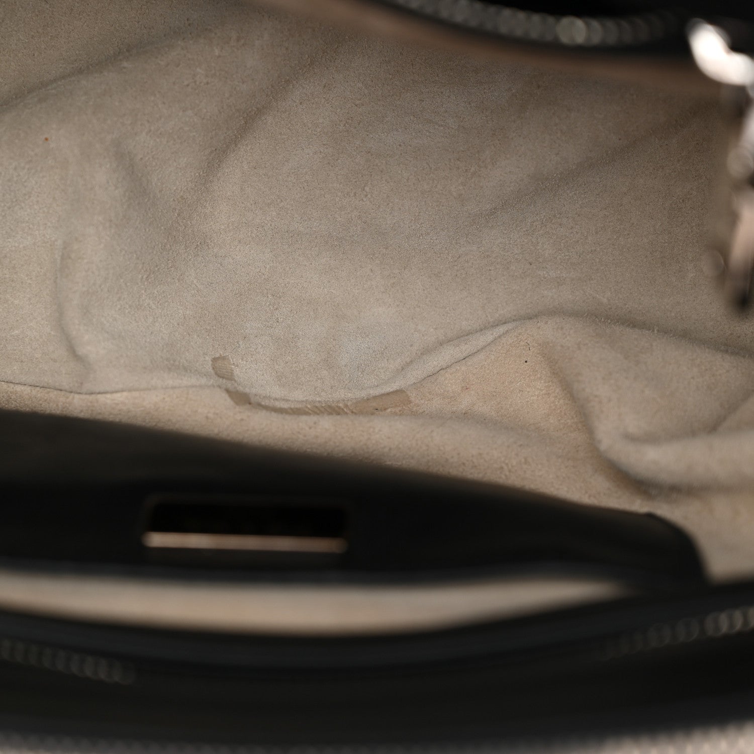 Prada City Calf Hand Stitched Large Galleria Double Zip Tote Black 6 of 13