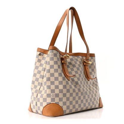 Louis Vuitton Damier Azur Hampstead MM 3 of 9