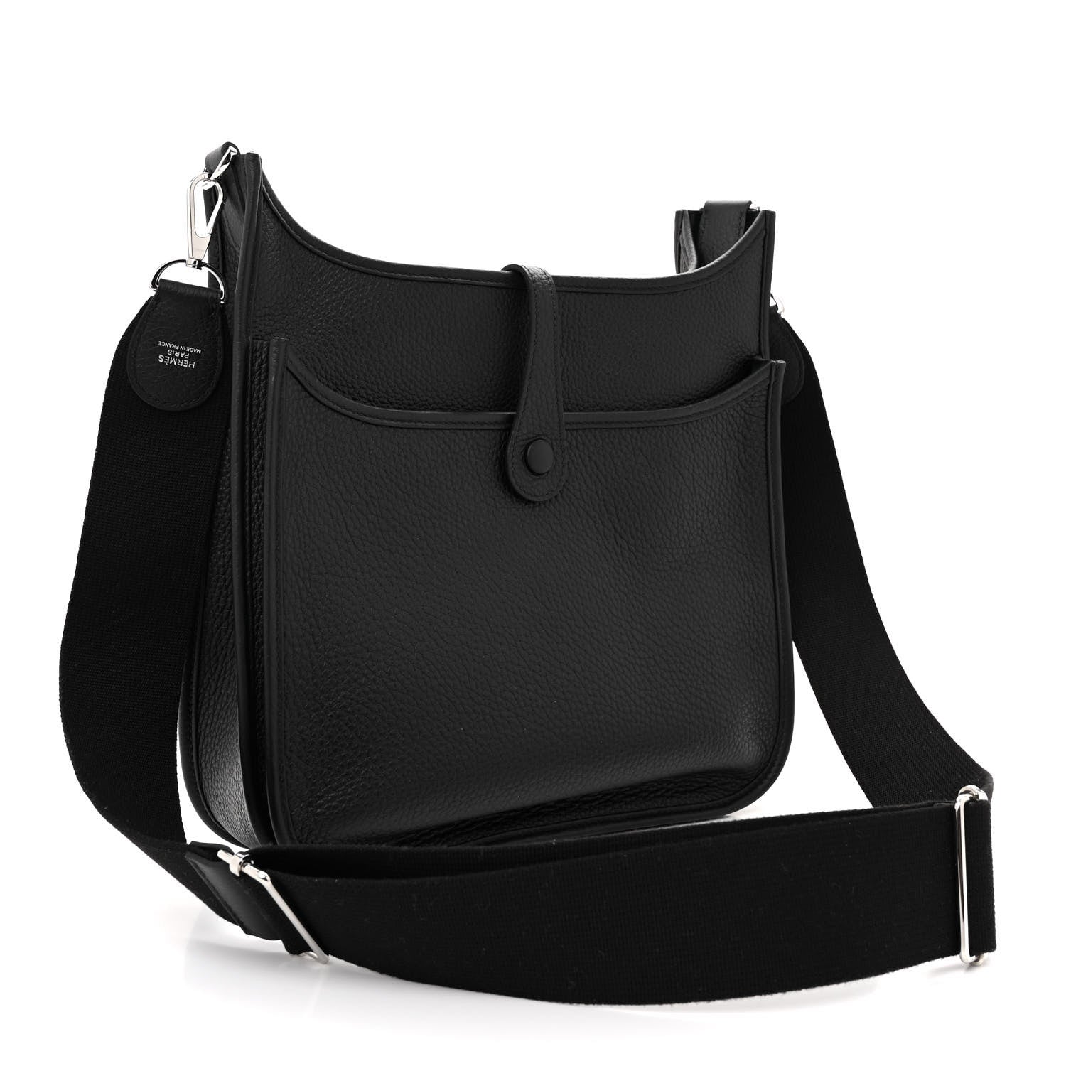 Hermes Taurillon Clemence Evelyne III PM Black 3 of 11