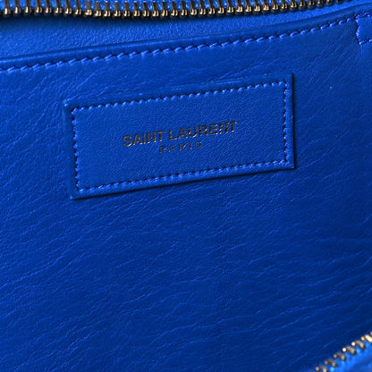 Saint Laurent Calfskin Small Classic Y Cabas Royal Blue 6 of 8