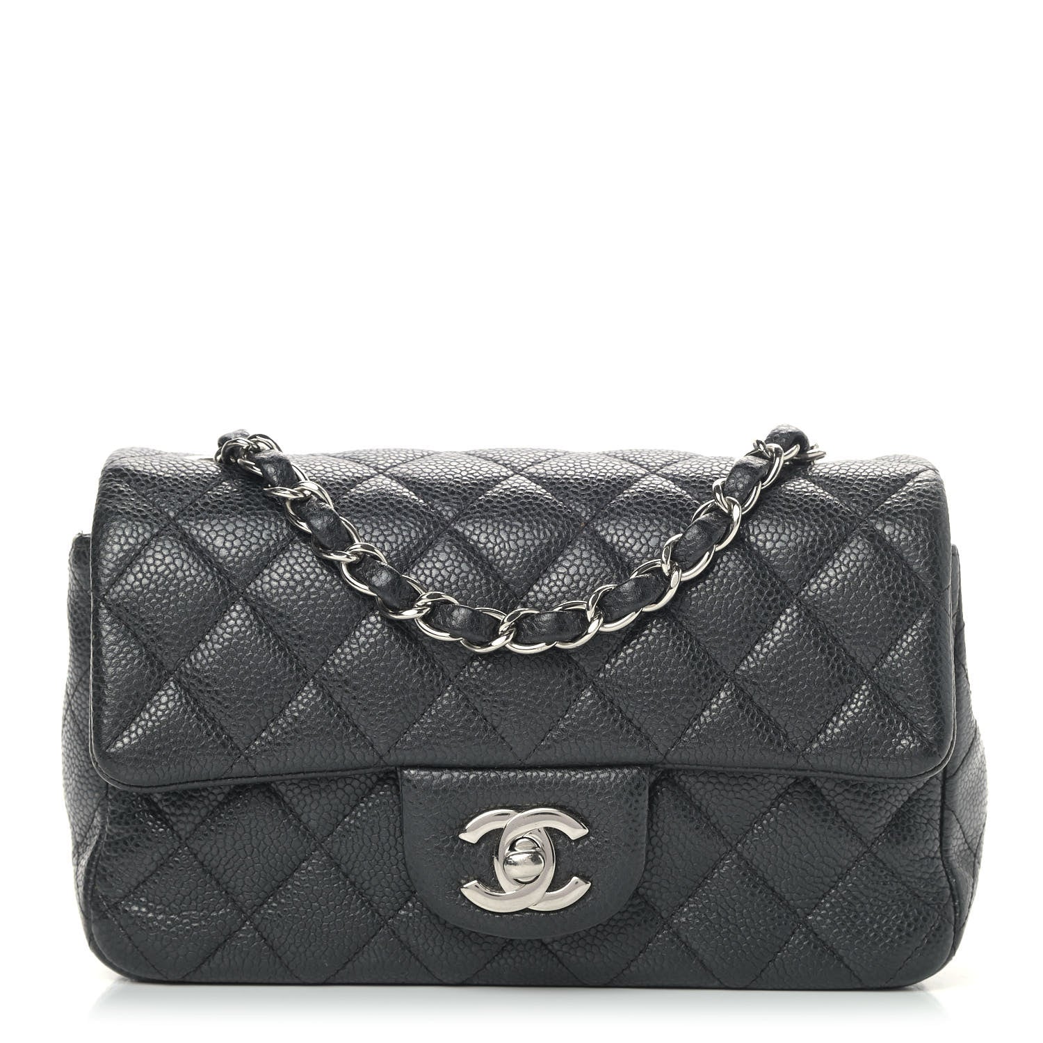 Chanel Caviar Quilted Mini Rectangular Flap Black 1 of 10