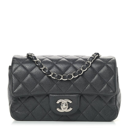 Chanel Caviar Quilted Mini Rectangular Flap Black 1 of 10