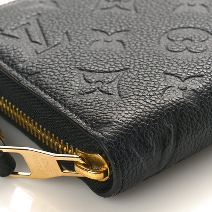 Louis Vuitton Empreinte Zippy Wallet Black 7 of 8