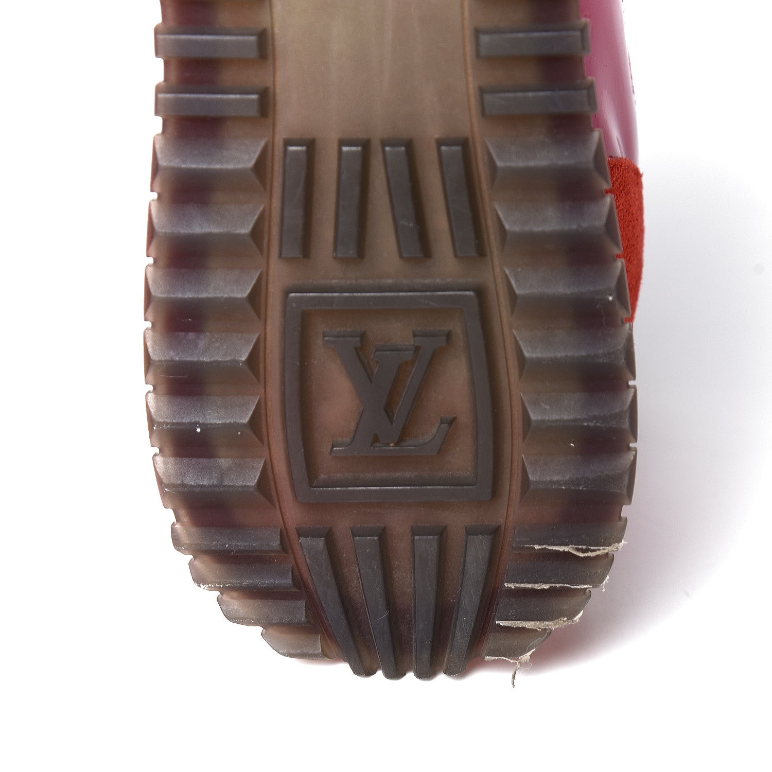 Louis Vuitton Suede Run Away Sneakers 40 Fuchsia Rouge 10 of 11