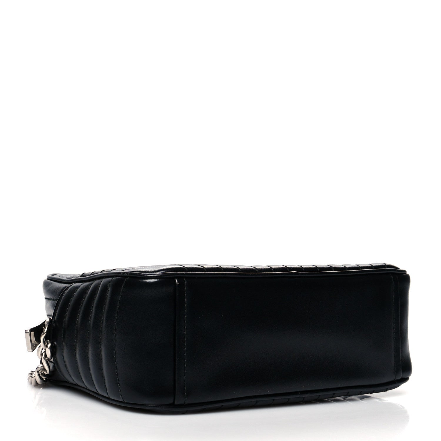 Prada Soft Calfskin Diagramme Crossbody Bag Black 4 of 9