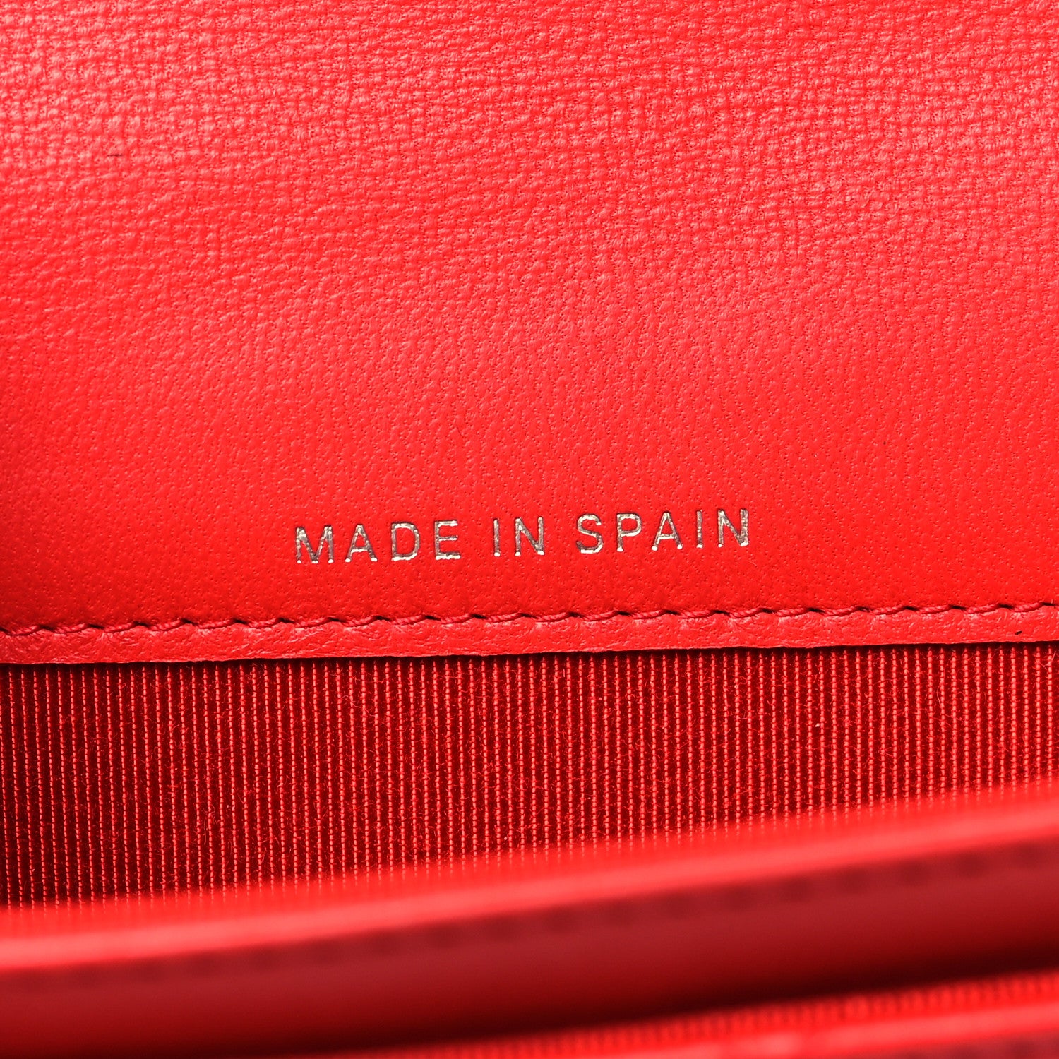 Chanel Lambskin Quilted Flap Card Holder Red 7 of 10