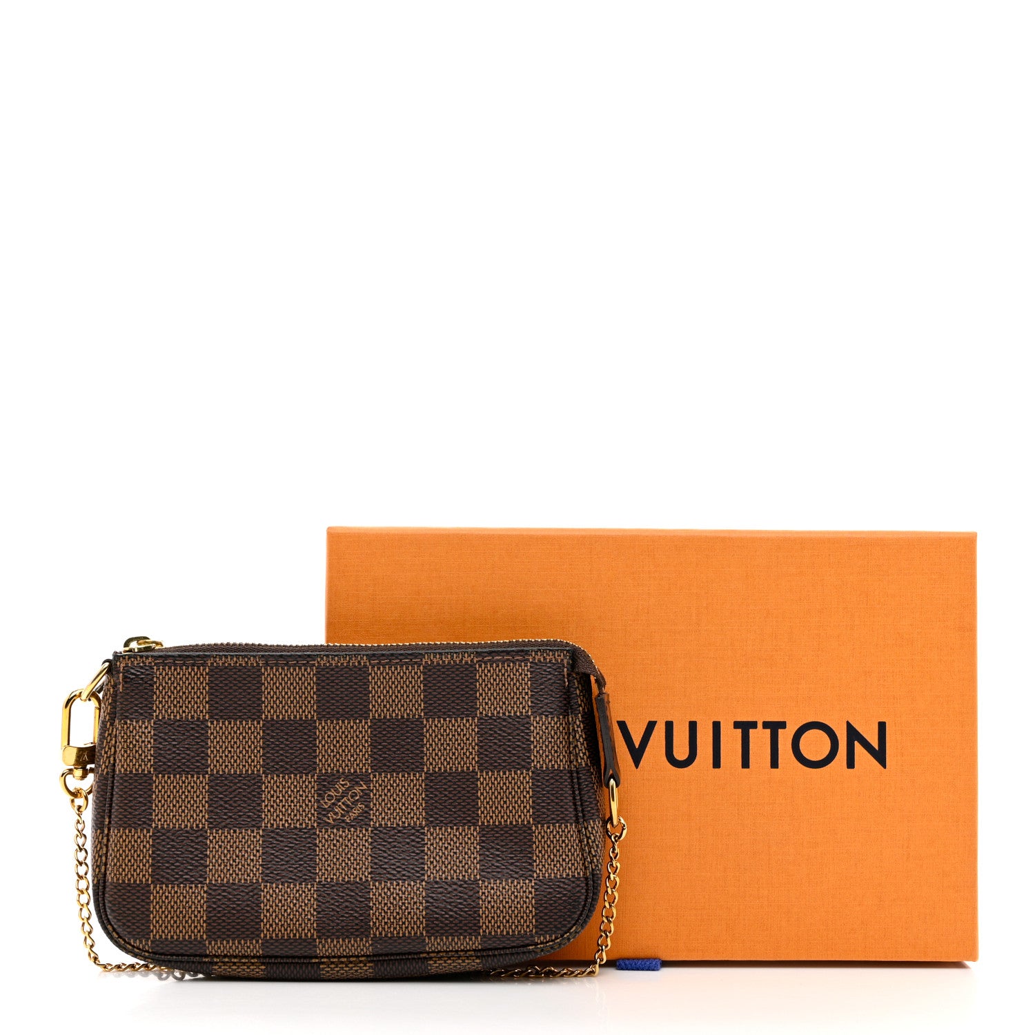 Louis Vuitton Damier Ebene Mini Pochette Accessories 9 of 9