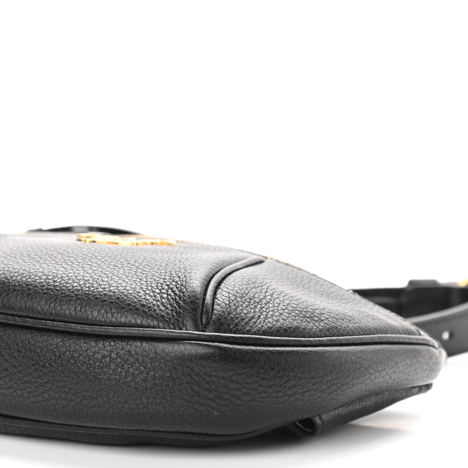Prada Vitello Daino Small Belt Bag Black 10 of 10