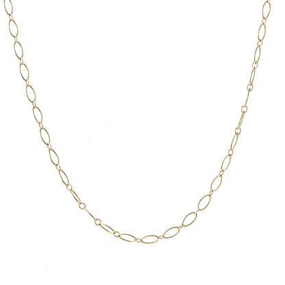 Tiffany 18K Yellow Gold Oval Link Chain 4 of 7