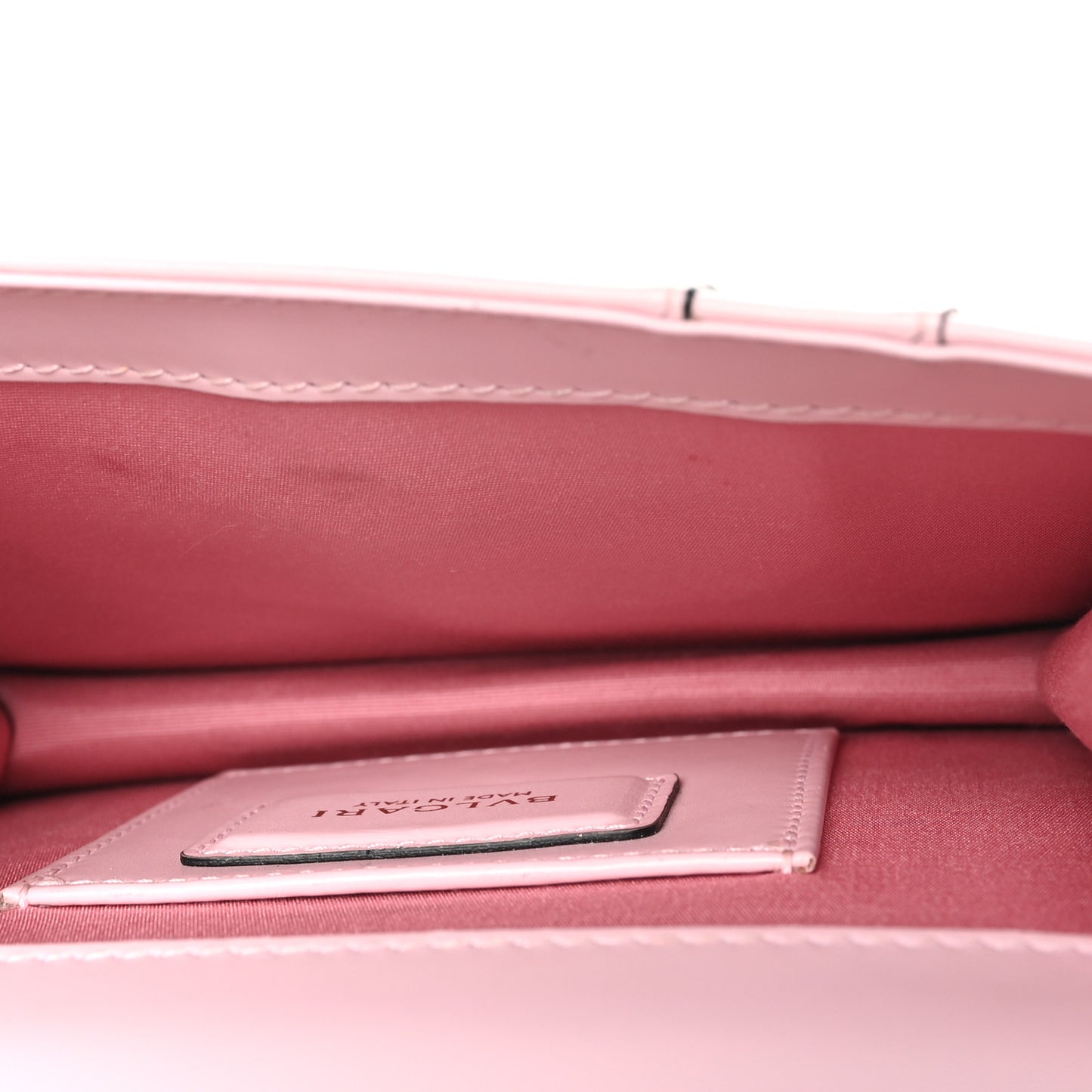 Calfskin Small Serpenti Forever Snake Strap Crossbody Bag Light Pink