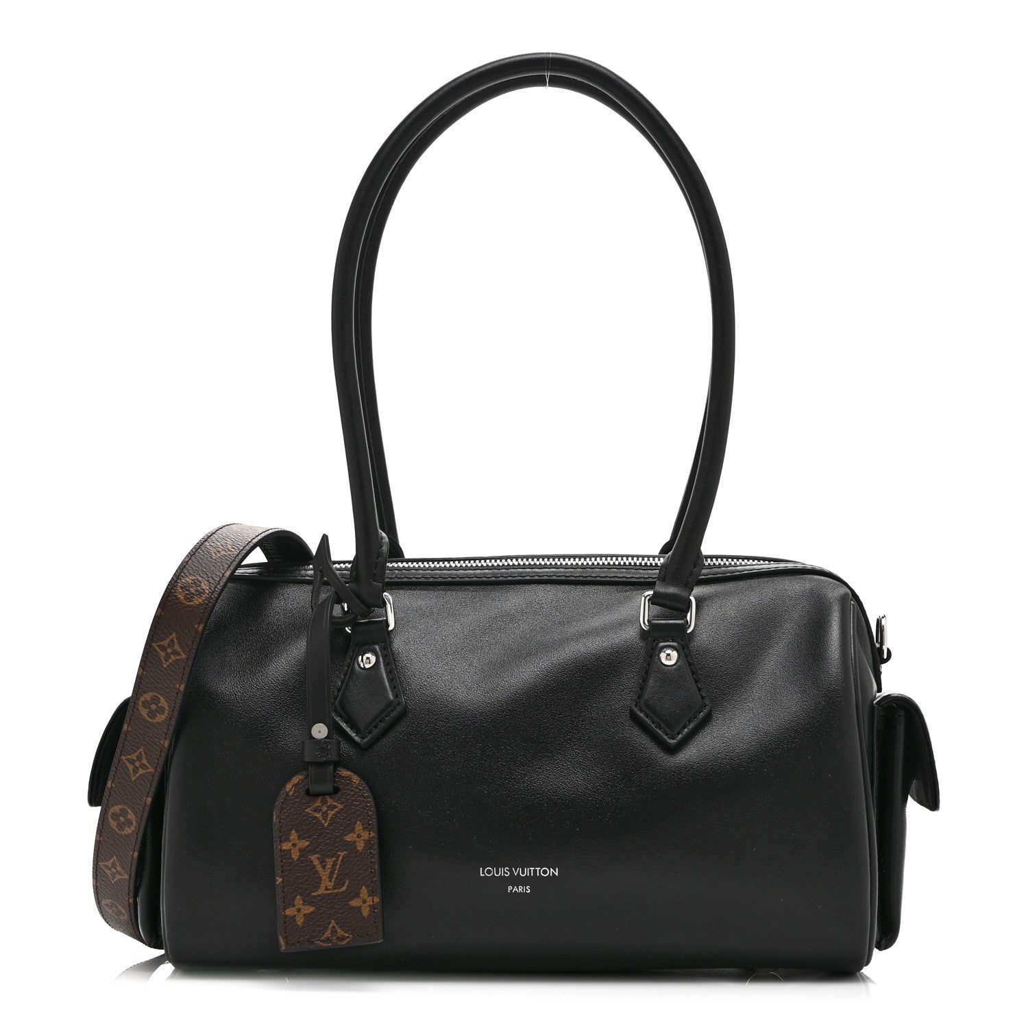 Louis Vuitton Lambskin Speedy Cargo Vibe 30 Black 1 of 9
