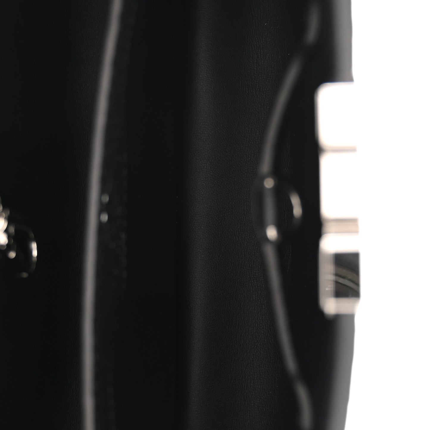 LV X YK Taurillon Capucines BB Black White