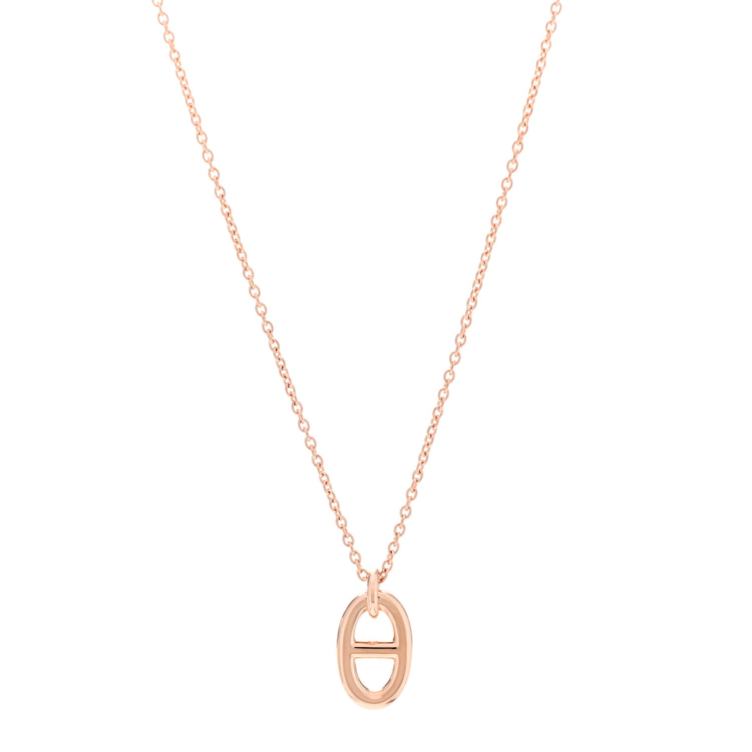 Hermes 18K Rose Gold PM Farandole Pendant Necklace 1 of 5