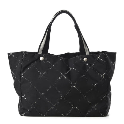 Chanel Nylon Travel Duffel Bag Black 1 of 10