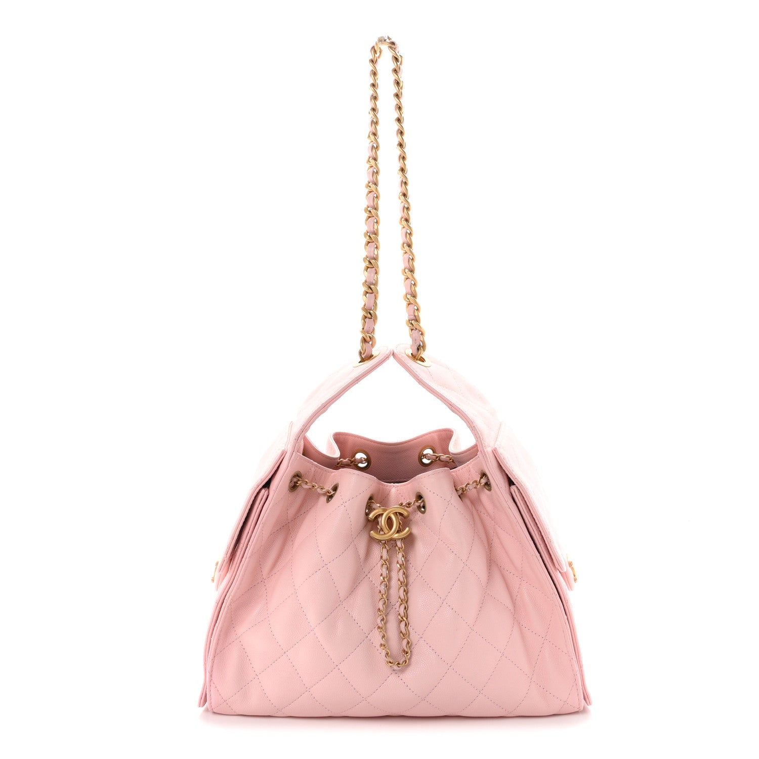 Chanel Caviar Quilted Small Chanel 25 Handbag Light Pink 1 of 9