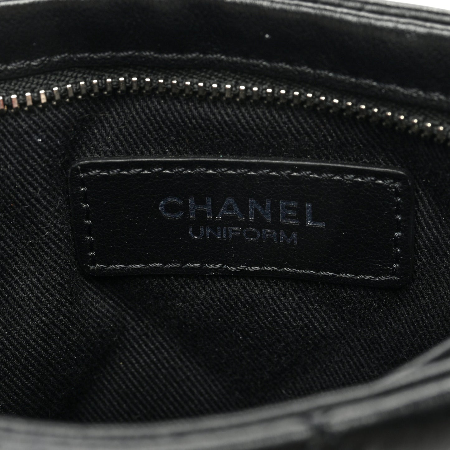 Lambskin Quilted Crossbody Bag Black