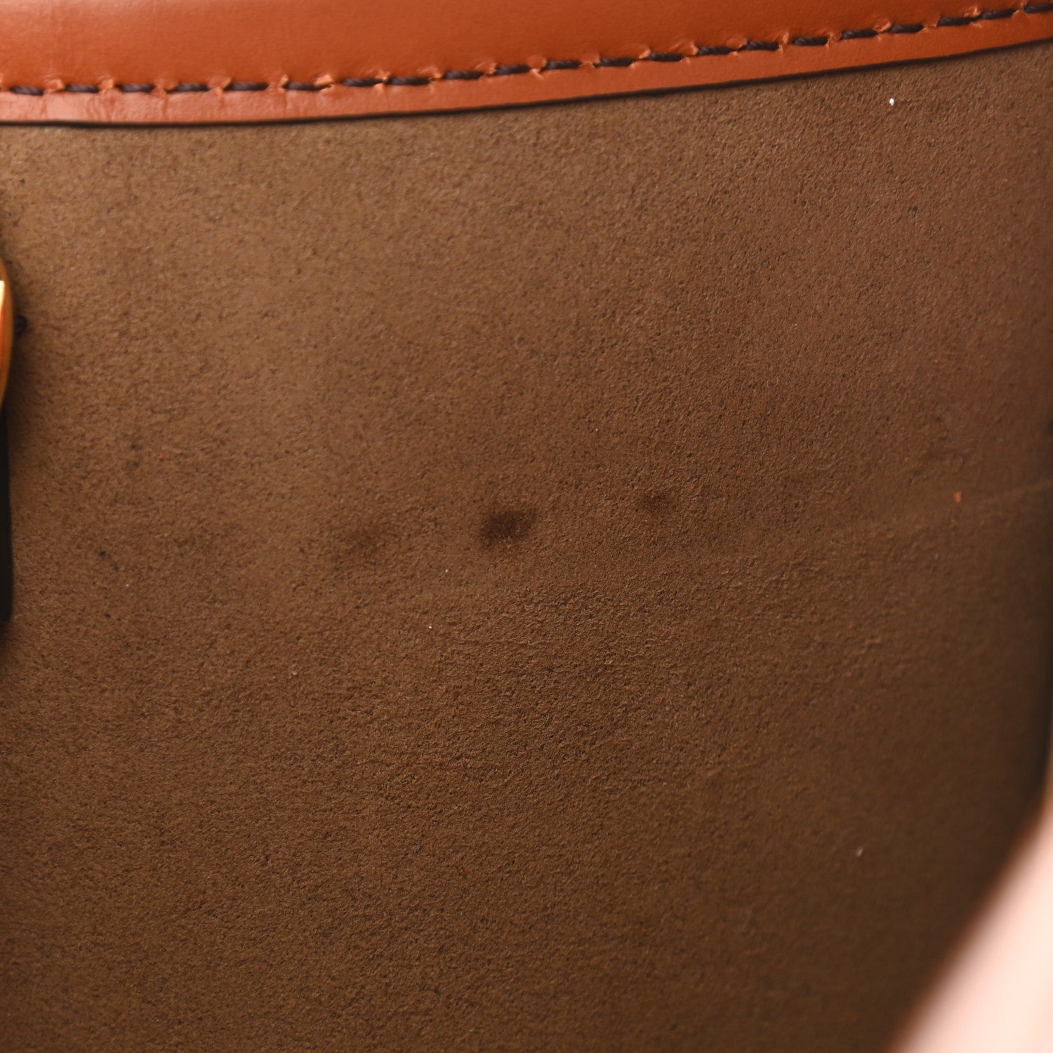 Fendi Vitello King Plexiglass Large Fendi Sunshine Shopper Tote Cuoio 7 of 11