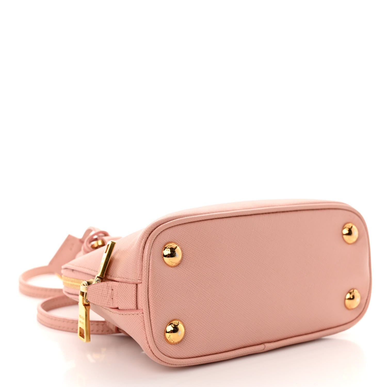 Prada Saffiano Lux Mini Promenade Tote Orchidea 4 of 9