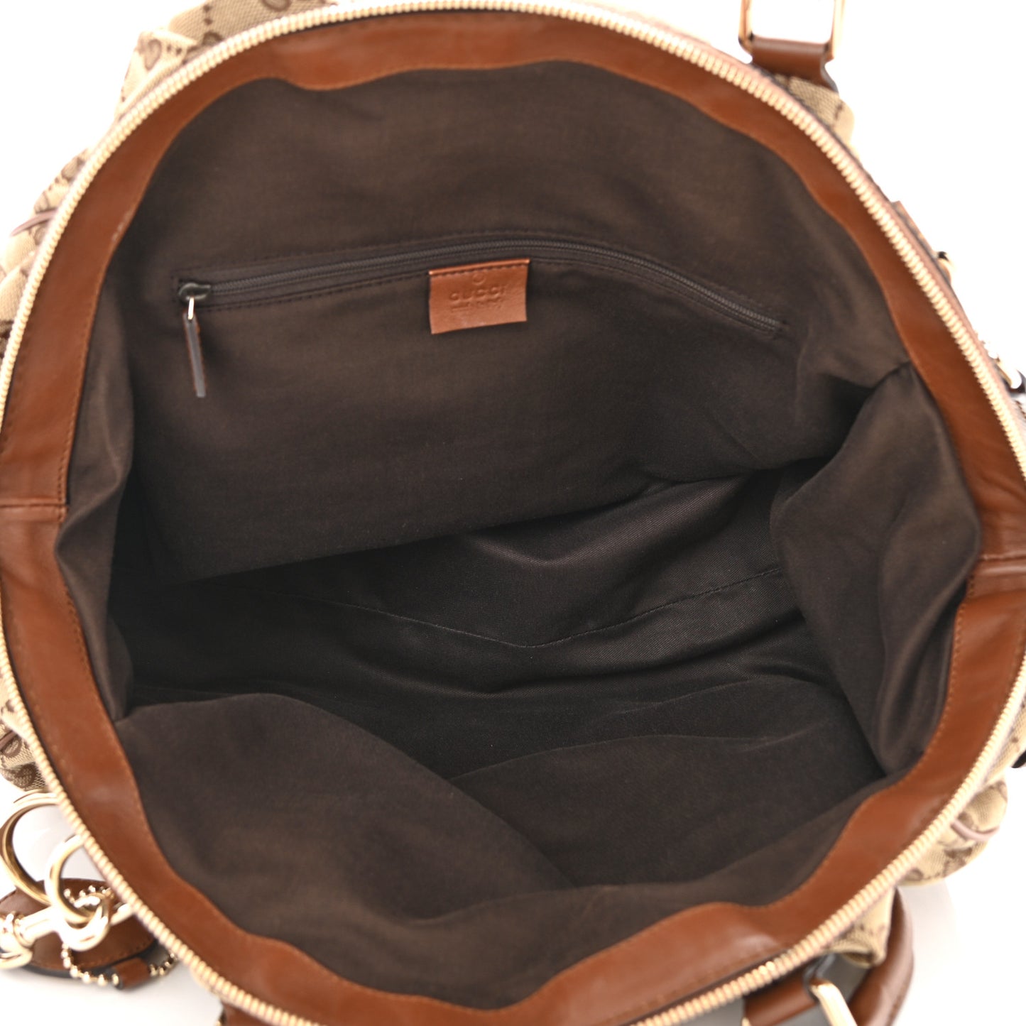 Monogram Medium Sukey Boston Brown
