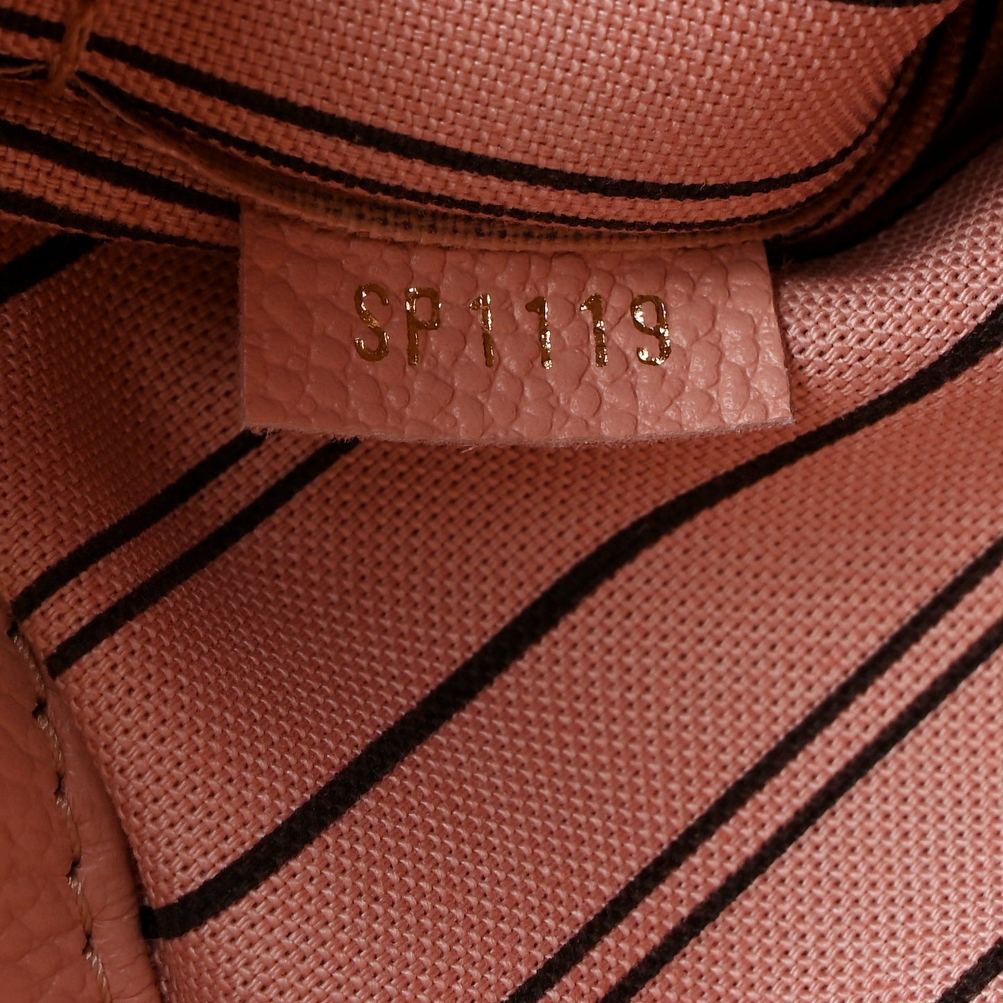 LOUIS VUITTON Empreinte Montaigne BB Rose Poudre