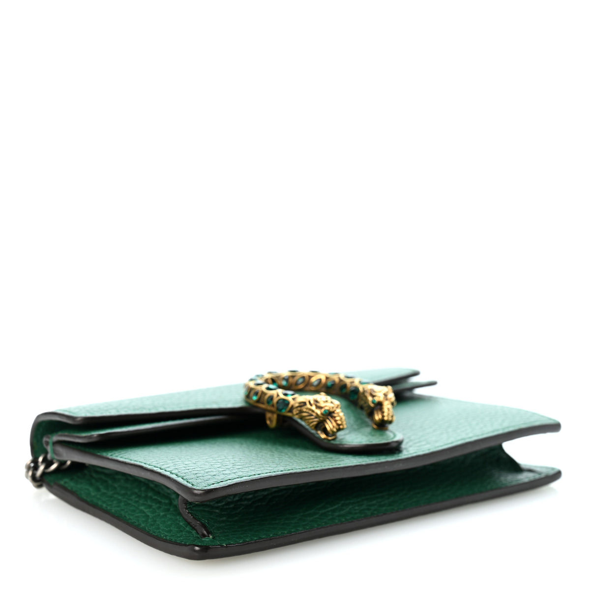 Calfskin Super Mini Dionysus Shoulder Bag Emerald