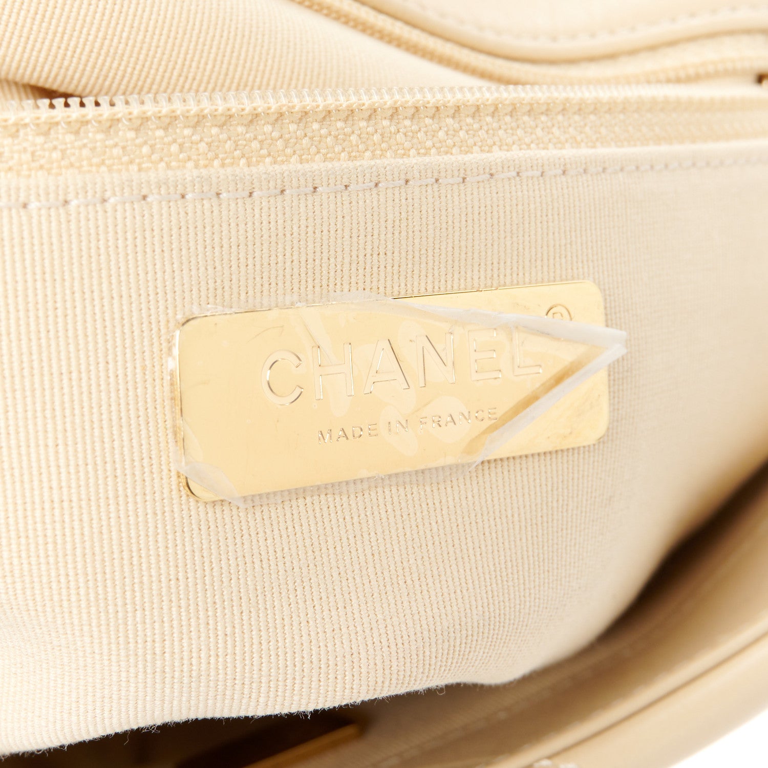 Chanel Lambskin Quilted Medium Chanel 19 Flap Beige 6 of 10