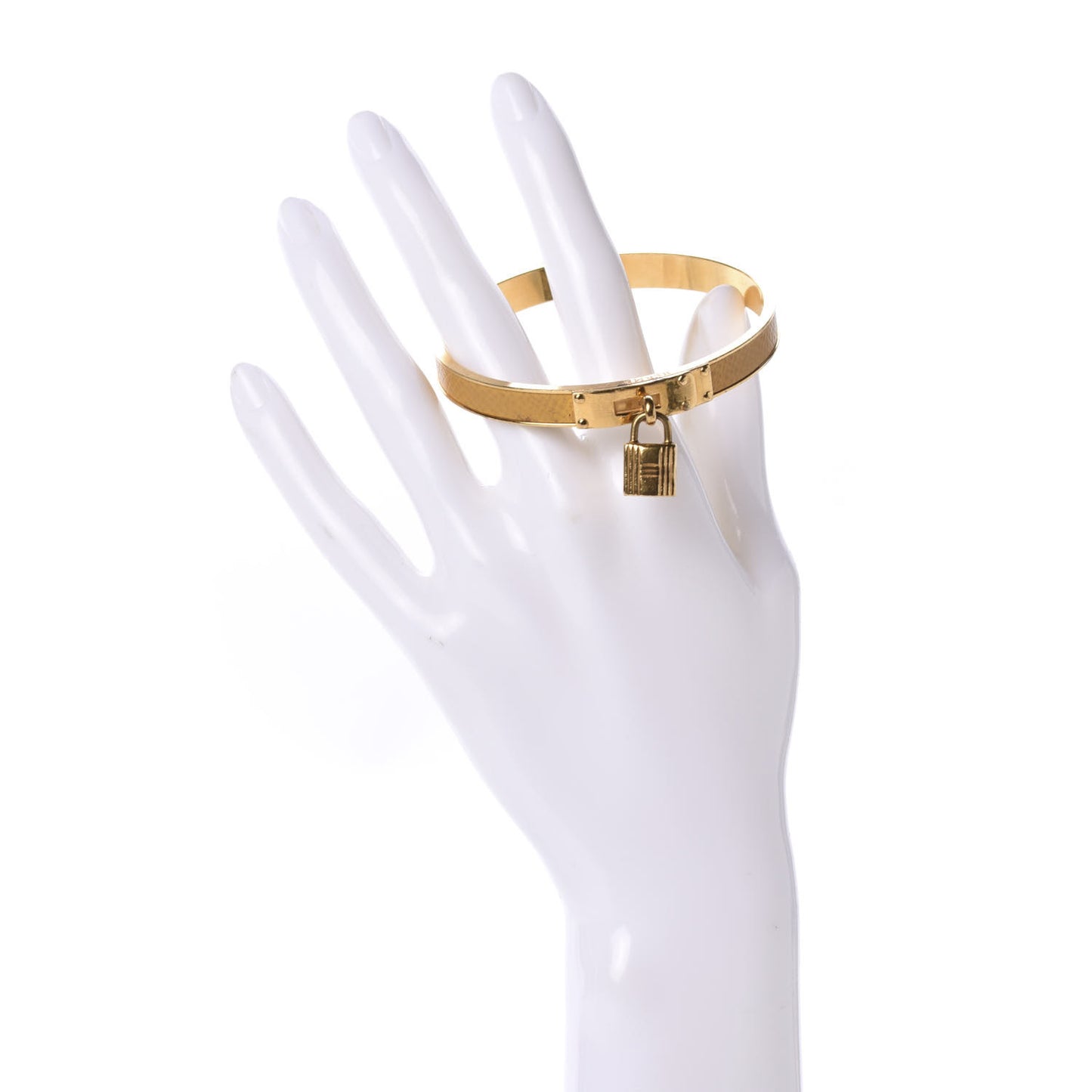 Courchevel Kelly Lock Cadena Bracelet Jaune
