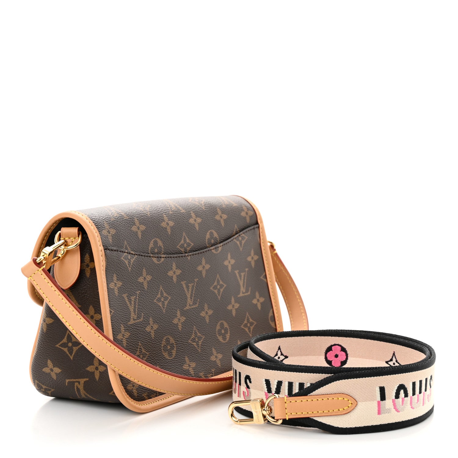 Louis Vuitton Monogram Diane Black 3 of 10