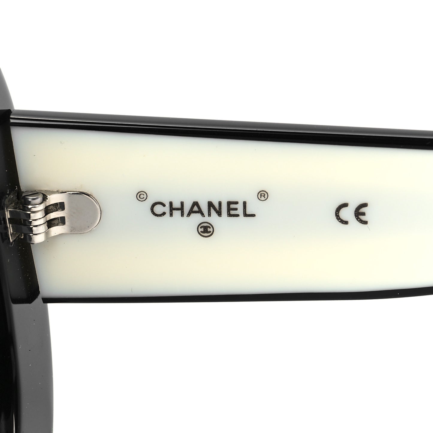 Acetate Sunglasses 71414 Black White