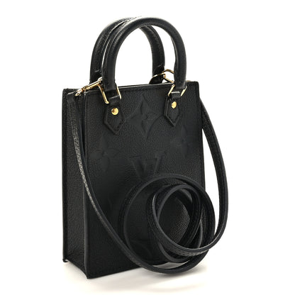 Louis Vuitton Empreinte Monogram Giant Petit Sac Plat Black 3 of 8