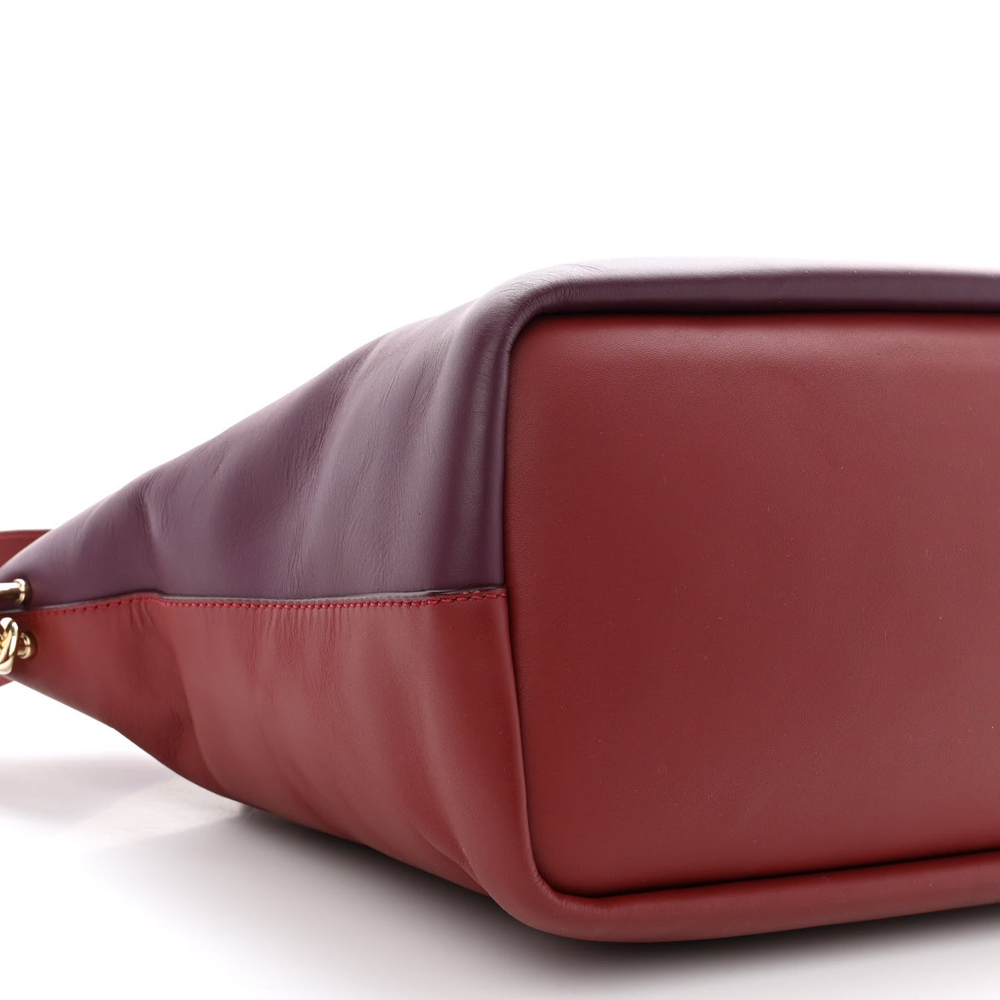 Smooth Calfskin Medium Baylee Tote Crimson Fig