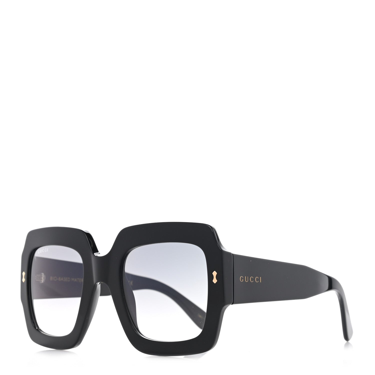 Gucci Acetate Square Sunglasses GG1111S Black 1 of 9