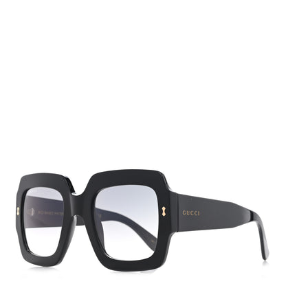 Gucci Acetate Square Sunglasses GG1111S Black 1 of 9