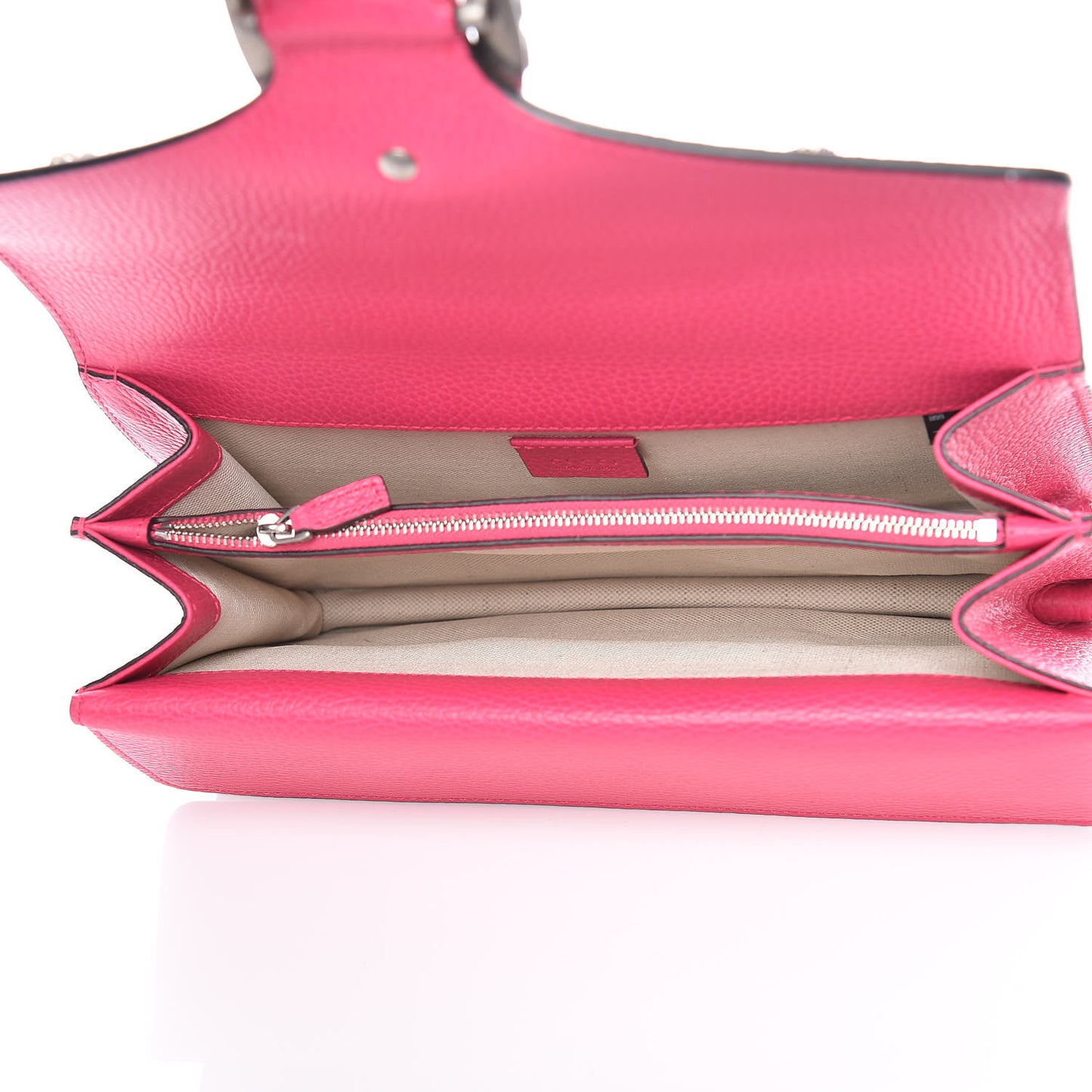 Pebbled Calfskin Embellished Guccify Small Dionysus Shoulder Bag Rosa
