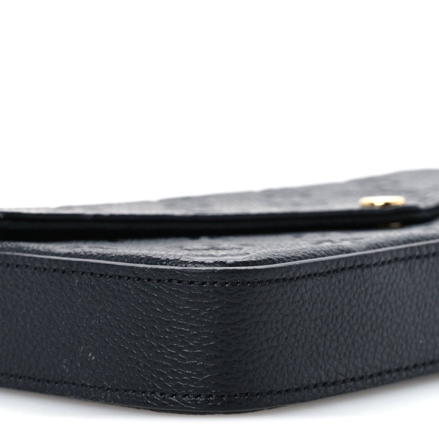Louis Vuitton Empreinte Pochette Felicie Chain Wallet Black 9 of 11