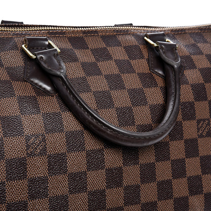Louis Vuitton Damier Ebene Speedy 35 12 of 13