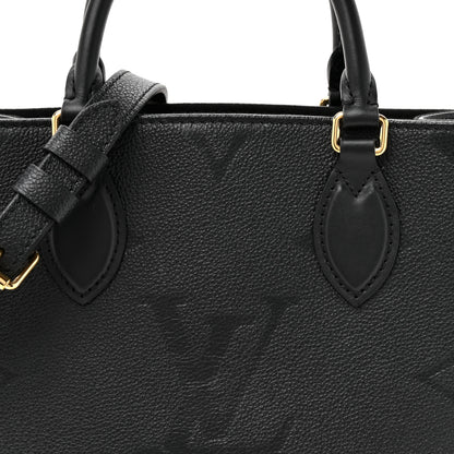 Louis Vuitton Empreinte Monogram Giant Onthego PM Black 7 of 9