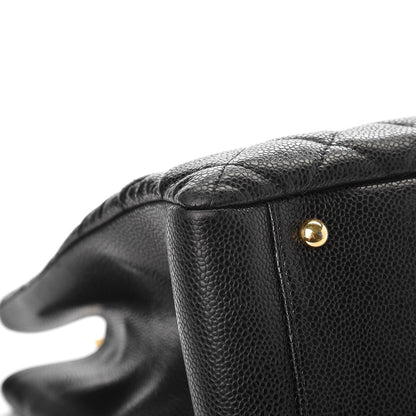 Chanel Caviar Quilted XL Grand Shopping Tote GST Black 11 of 12
