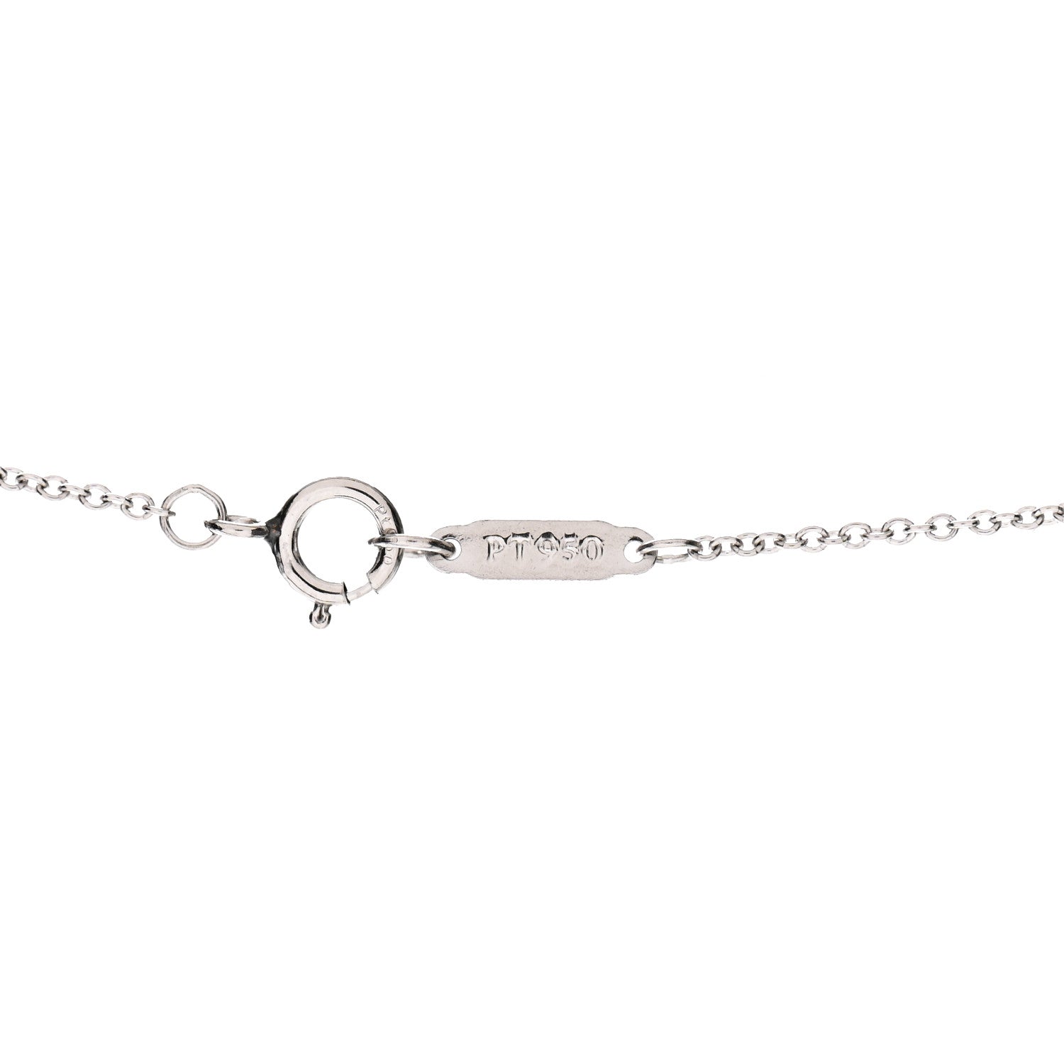 Tiffany Platinum Chain Necklace 24" 5 of 5