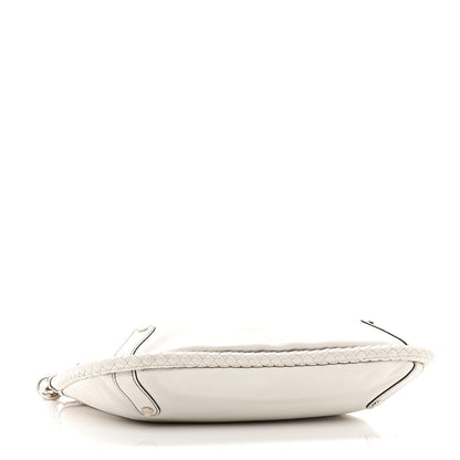 Gucci Calfskin Britt Medium Shoulder Bag White 4 of 10