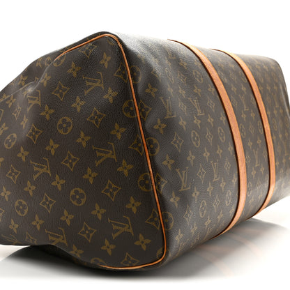 Louis Vuitton Monogram Keepall Bandouliere 55 9 of 15
