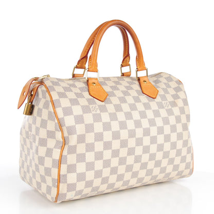 Louis Vuitton Damier Azur Speedy 30 3 of 14